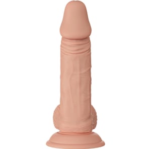 Beautiful Encounter Zebulon Flexible Realistic Dildo 19.4 CM Natural