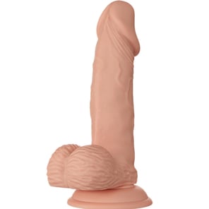 Beautiful Encounter Zebulon Flexible Realistic Dildo 19.4 CM Natural