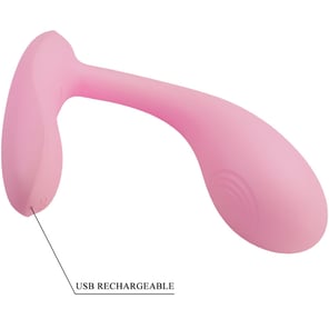 Baird G-spot 12 Vibraciones Recargable Rosa App