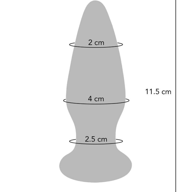 The Shining Vibrating Glas Buttplug