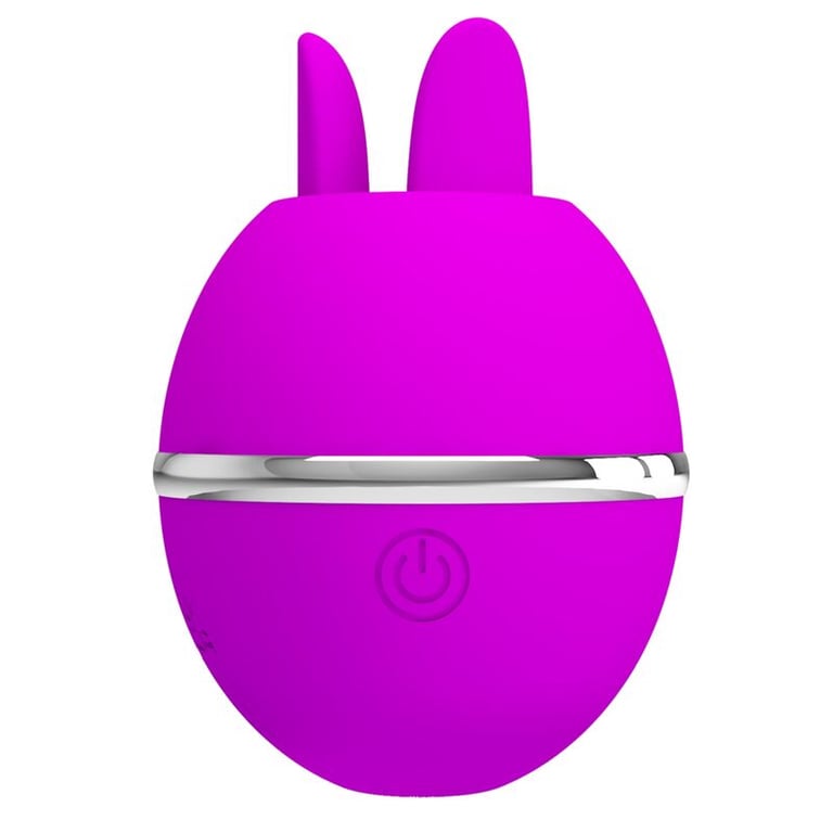 Vibrador De Silicona Redondo Gemini Ball Morado
