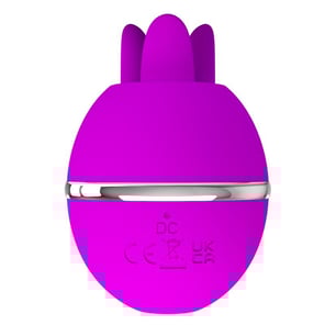 Vibrador De Silicona Redondo Gemini Ball Morado