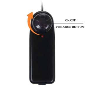 The Big Penis Dildo Con Vibración Natural 23.5 CM