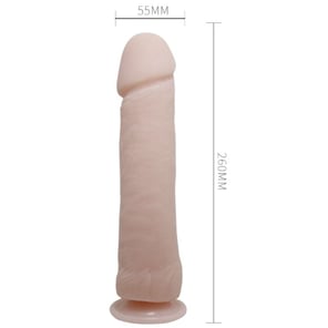 The Big Realístico Con Vibración Natural 26 CM