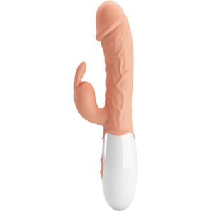 Easter Bunny Vibrator With Stimulator