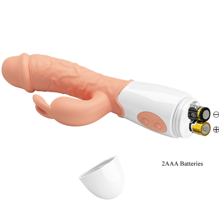 Easter Bunny Vibrator With Stimulator