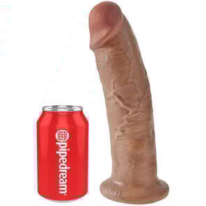 King Cock - Pene Realístico 24 CM Caramelo