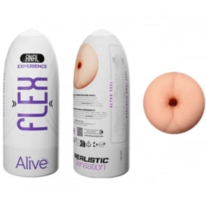 Masturbador Masculino Flex Talla M Juguete Sexual Realista de Ano Para Hombres