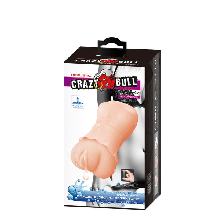 Crazy Bull - Masturbador Water Skin Modelo Vagina 2