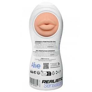 Masturbador Masculino Maxi Flex Boca Realista Talla L Juguete Erótico para Hombre