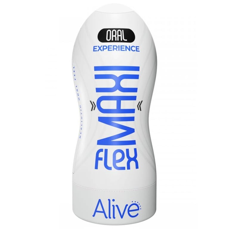 Masturbador Masculino Maxi Flex Boca Realista Talla L Juguete Erótico para Hombre