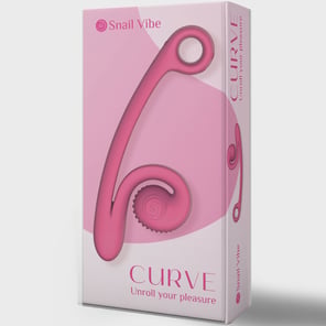 Snail Vibe - Curve Vibrador Rosa
