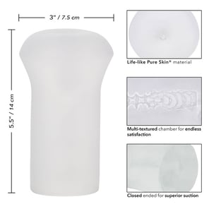 Calexotics - Masturbador Boundless Stroker Transparente