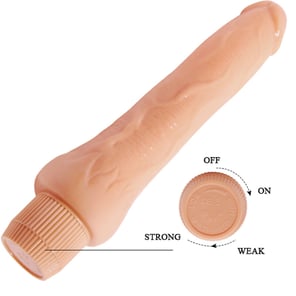 Barbara Realistic Vibrator 25 CM