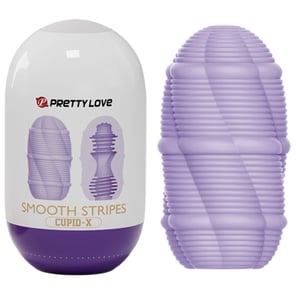 Huevo Masturbador Smooth Stripes Cupid