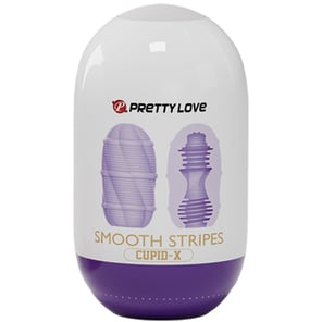 Huevo Masturbador Smooth Stripes Cupid