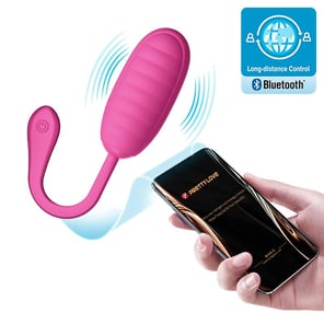 Catalina Huevo Vibrador Recargable Rosa