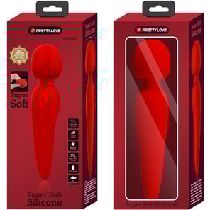 Meredith Masajeador 12 Modos Vibración Rojo