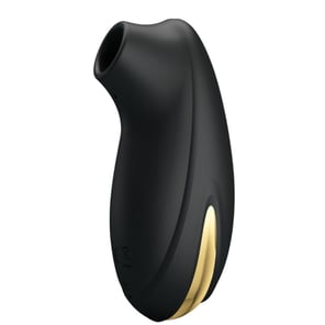 Luxury Rechargeable Suction Massager Black