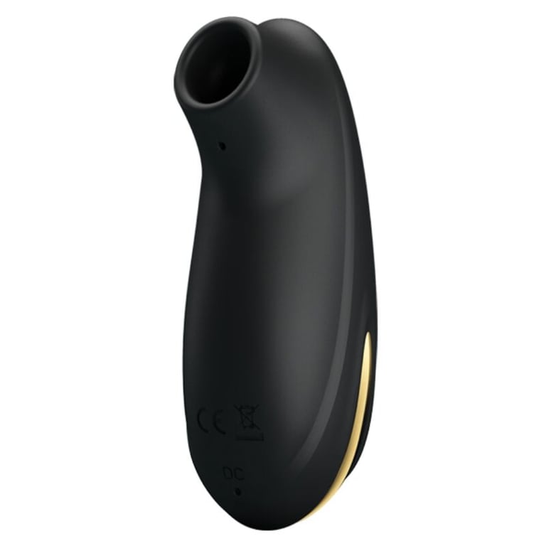 Luxury Rechargeable Suction Massager Black