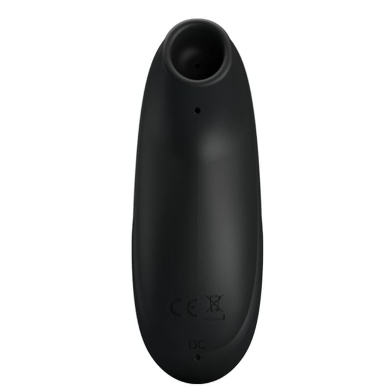 Luxury Rechargeable Suction Massager Black