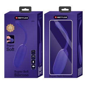 Julius Huevo Vibrador Impermeble & Recargable Lila