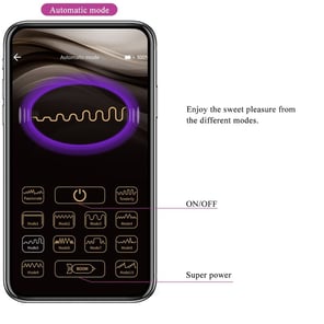 Catalina Vibrador App Control Remoto Lila