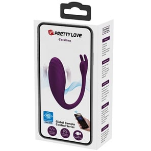 Catalina Vibrador App Control Remoto Lila