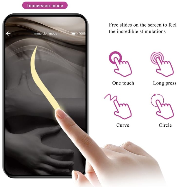 Elvira Kegel Balls App Remote Control Purple