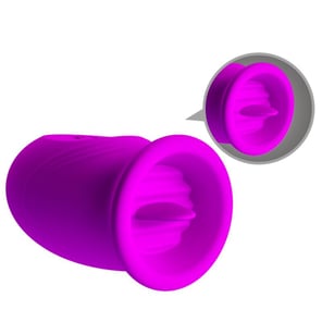 Daisy Dual Egg Rechargeable Vibrator Purple