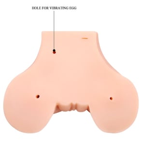 Crazy Bull - Vagina Y Ano Con Malla Realista Con Vibración