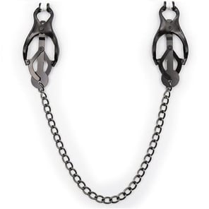 Fetish - Pinzas Pezones Japoneas Con Cadena Negra