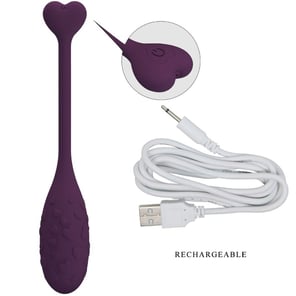 Fisherman Huevo Vibrador Lila Controlado Por App