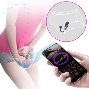 Fisherman Huevo Vibrador Lila Controlado Por App