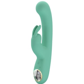 Lamar Vibrador Rabbit & Punto G Verde