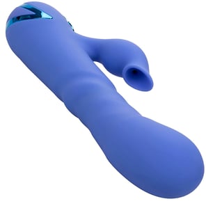 Vibrador Azul Calexotics L.A. Love con Ondas Estimuladoras California Dreaming Placer Sexual Femenino
