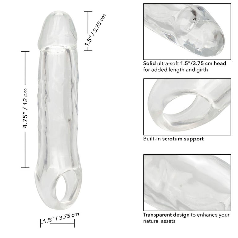Calexotics - Performance Maxx Extensión Clara 6,5 Transparente