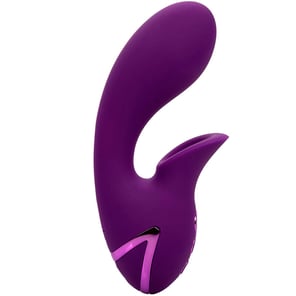 Estimulador Clitorial Morado Calexotics Huntington Beach Heartbreaker Vibrador con Ondas Estimuladoras California Dreaming