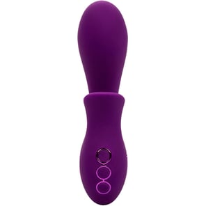 Estimulador Clitorial Morado Calexotics Huntington Beach Heartbreaker Vibrador con Ondas Estimuladoras California Dreaming