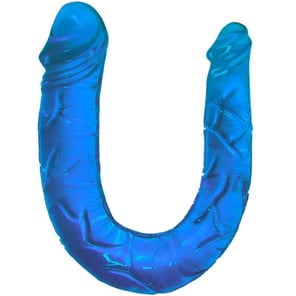 Double Dong Dildo Doble Azul