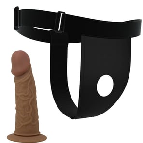 Harnnes Briefs Con Didlo Incluido