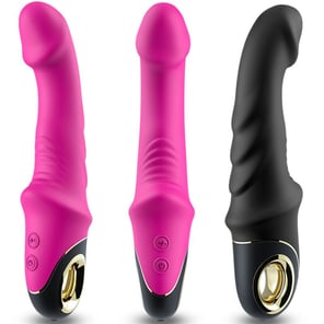 Dildo Vibrador Rotador Fucsia Joyblade Estimulador con Vibración y Rotación para Placer Íntimo