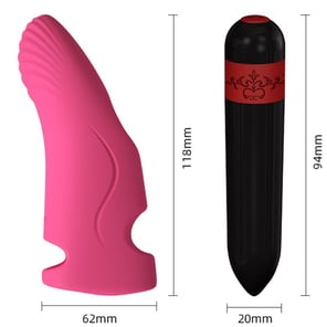 Aurora Vibrador Dedal Fucsia