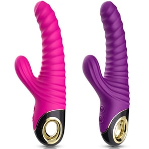 Vibrador de Silicona Fucsia Eternity Recargable para Mujeres Discreto y Potente