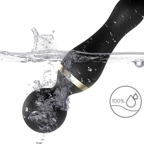 Masajeador y Vibrador Freeza Cabeza Flexible Violeta Recargable para Alivio Muscular y Placer