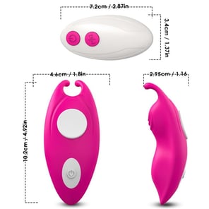 Panties Vibrador Honeybee Fucsia con Control Remoto Estimulación Punto G para Mujeres