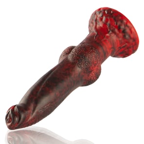 Prometheus Dildo Titan En Llamas Recargable Control Remoto