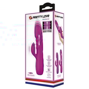Melanie Vibrador Conejo Recargable Morado
