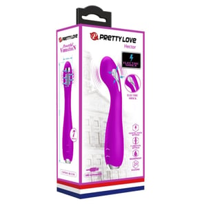 Hector Rechargeable Electroshock Vibrator Waterproof Purple