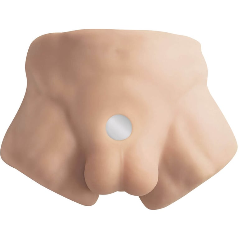 Molde Torso Masculino Realista Apollo S de Silicona Faja Pectoral y Abdominal para Crossplay y Disfraces